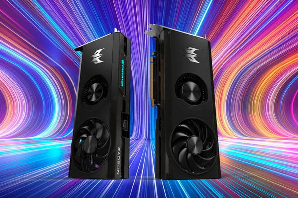 Penampakan Acer Predator BiFrost Radeon RX 7600 (photo/dok.Acer Taiwan)