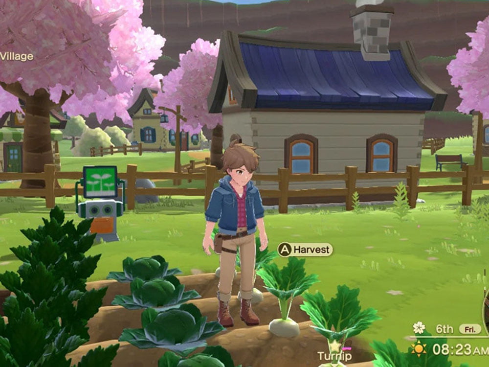 Cuplikan dari Harvest Moon: The Winds of Anthos. (photo.dok.Natsume Inc.)