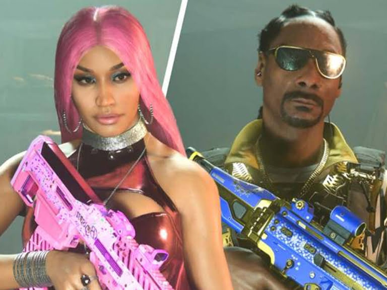 Nicki Minaj, Snoop Dogg, dan 21 Savage di COD. (photo/dok.Activision)