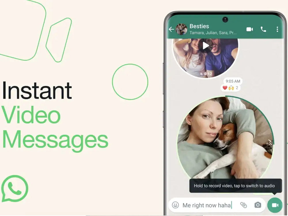 Fitur Baru Sekarang WhatsApp. (photo.dok.META)