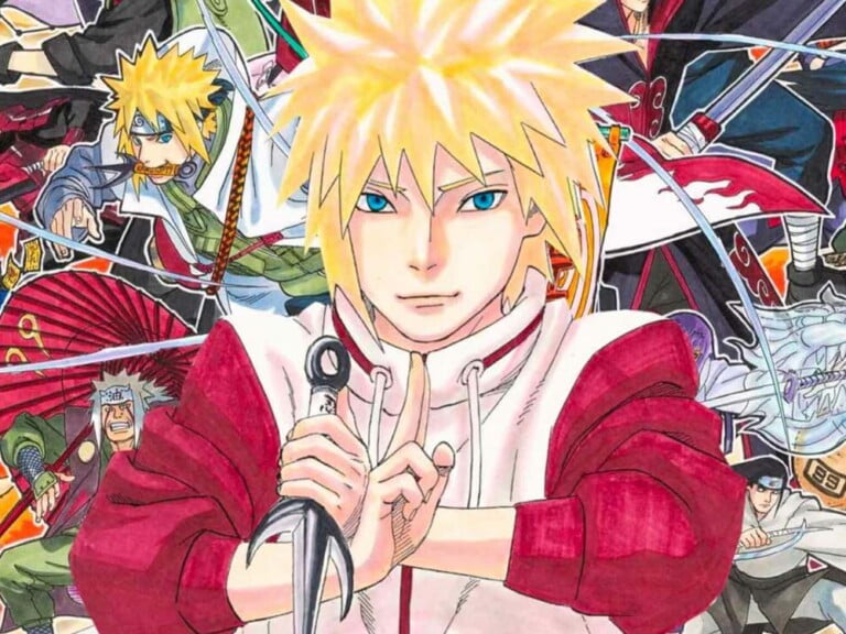 Naruto one-shot manga berkisah tentang Minato Namikaze. (photo/dok.Manga Plus)
