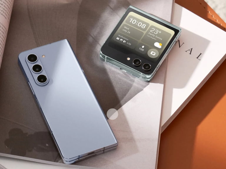 Produk terbaru dari Samsung, Galaxy Z Flip 5 dan Z Fold 5. (photo/dok.Samsung)