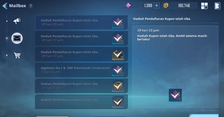 Kode redeem Solo Leveling