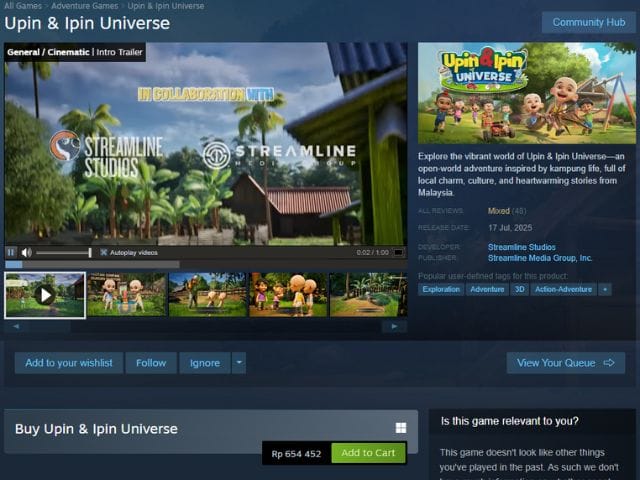 Game Upin & Ipin Universe